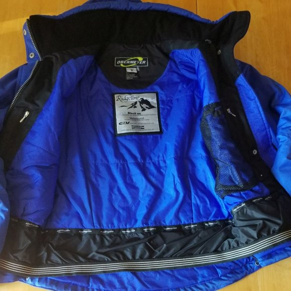 Obermeyer Insulated Ski Jacket with Hood - Picture 9 of 13